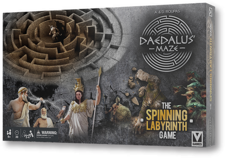 DAEDALUS MAZE The Spinning Labyrinth game